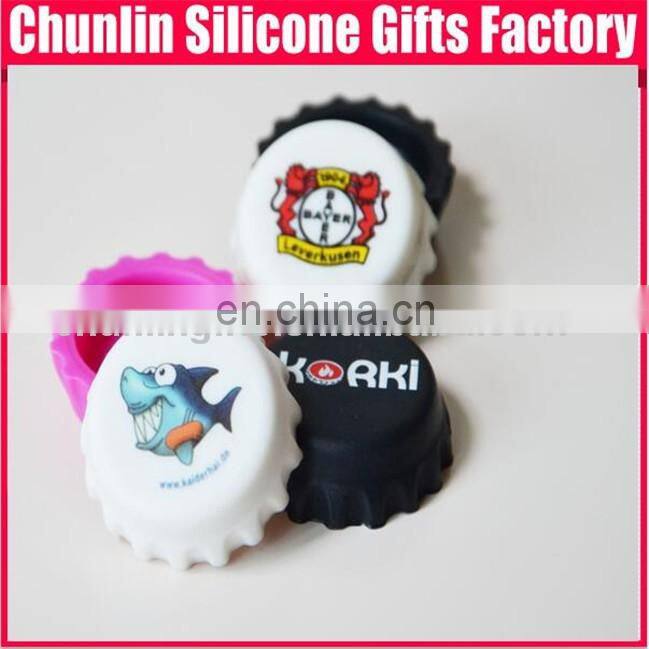 custom silicone bottle cap
