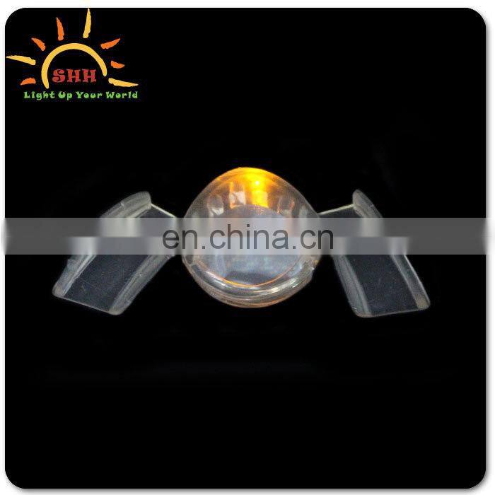 LED glow up teeth/false teeth toy with light/party decorative light teeth