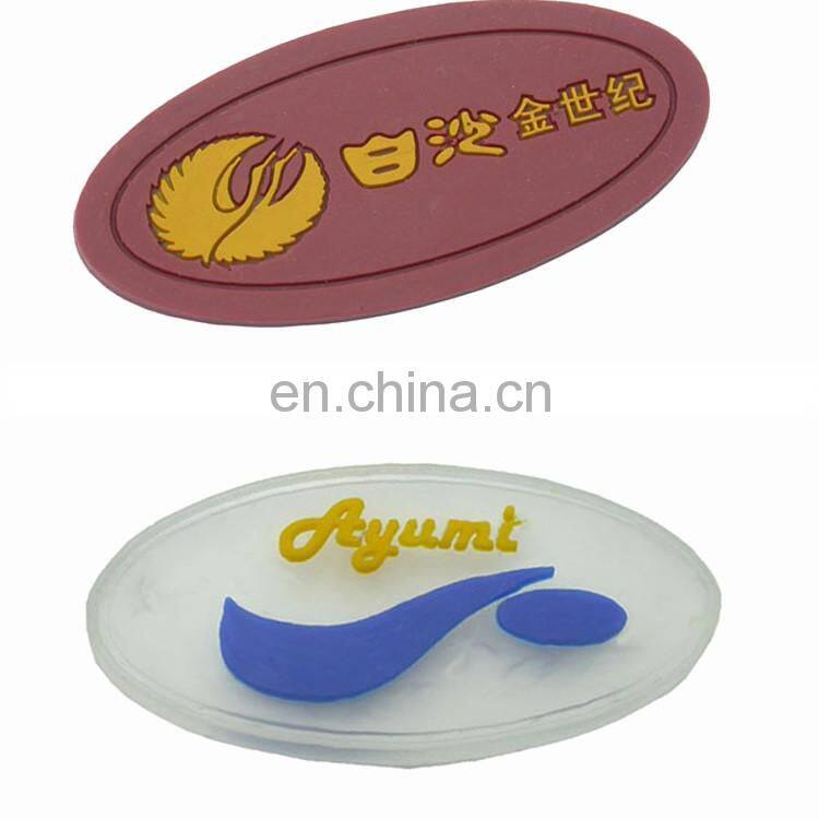 Promotion Sublimation Blank Wooden Badge with Magnetic Back