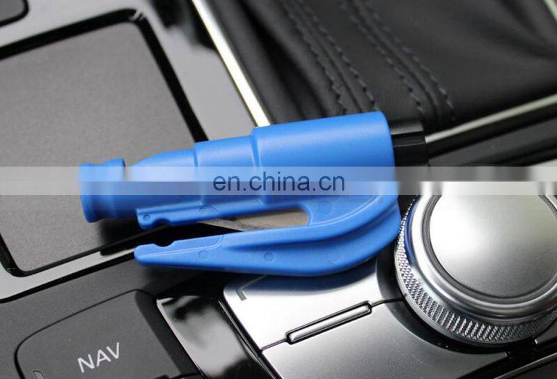 Kechain Safety Hammer Keyring Seat Belt Cutter Car Window Glass Breaker