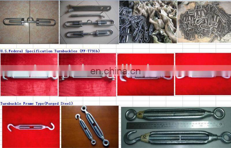 drop forged steel hamburger turnbuckle