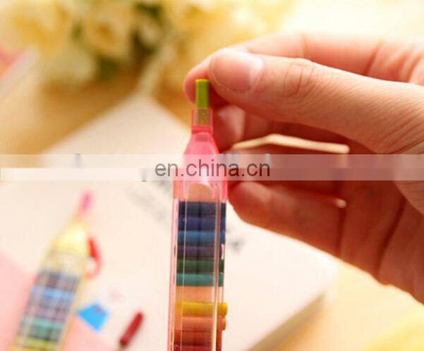 multi- crayon crayon pen 20 colors crystal pen