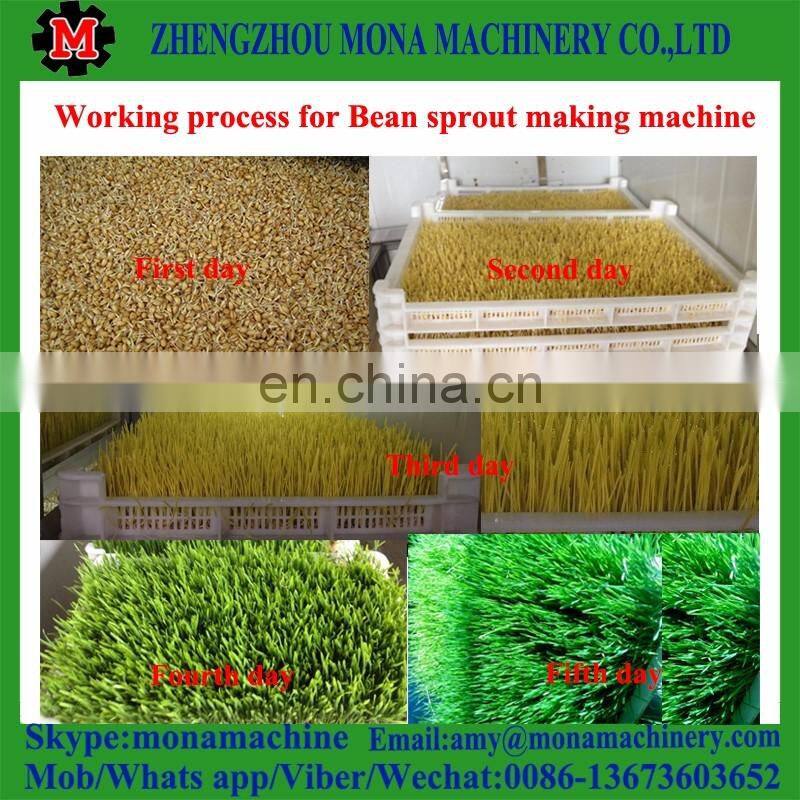 High speed large capacity soya sprout machine for sale