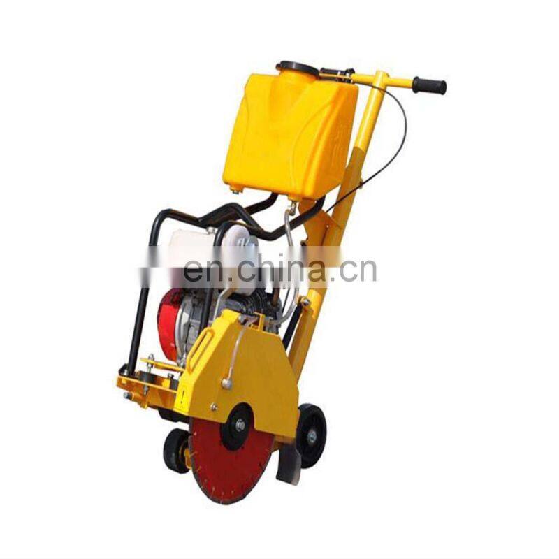 Hand push gasoline road cutting machine/ concrete pavement cutting machine