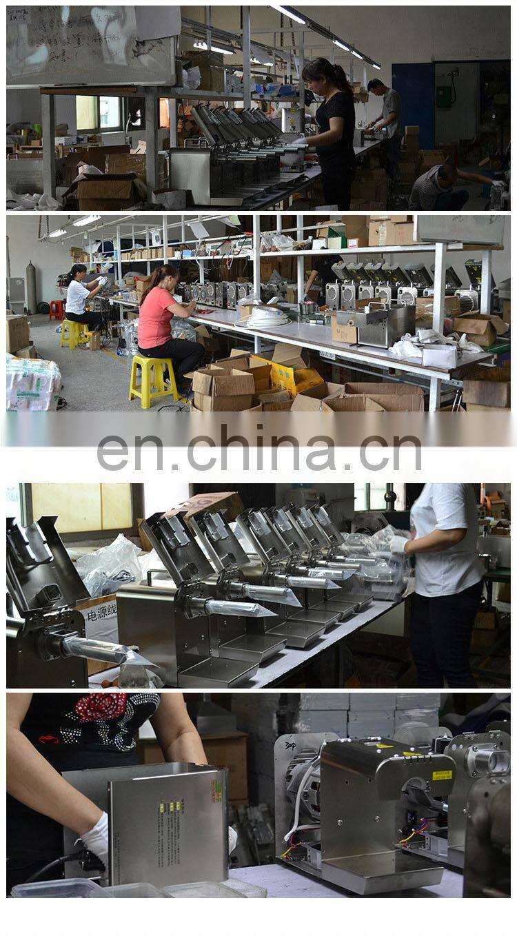 Capacity 7-8kg/h materials cold press oil extraction machine
