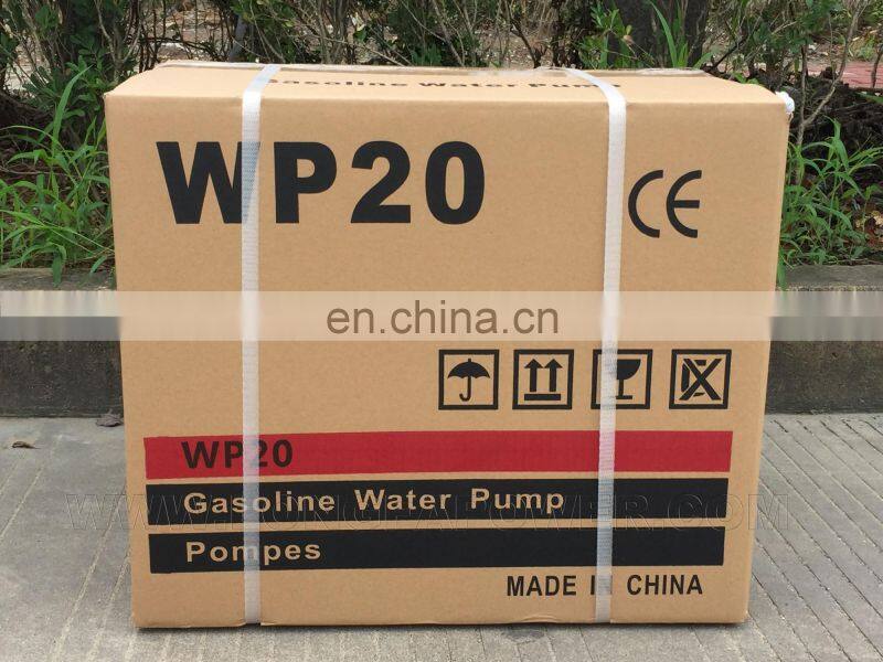 mini small WP20 2 inch GX160 5.5 HP agricultural farm irrigation electric honda petrol gasoline engine water pump