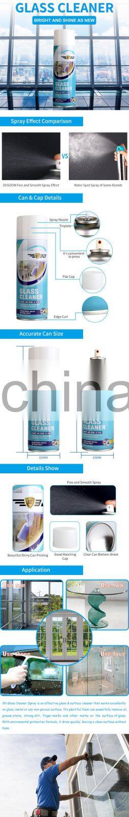 3N High Effective Glass Cleaner Spray, Household Window Glass Spray Cleaner(N821), Hot-Selling Aerosol Mirror Cleaner