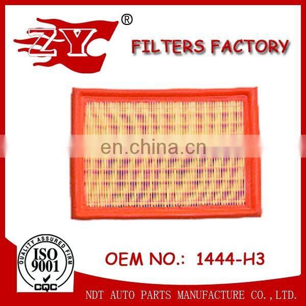 Car Air intakes PU Air cleaner/Air filter used for Peugeot 206/306 and Citroen Berlingo/Xantia Estate C21104/C21116
