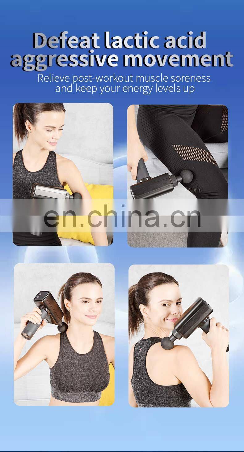 Portable Cordless Deep Muscle Tissue Massage Gun