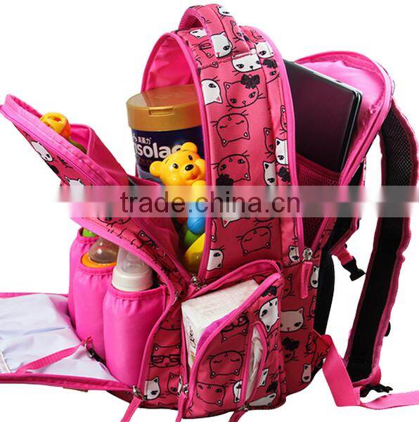 Lovely Rose 300D Polyester Bags for Babys Mom