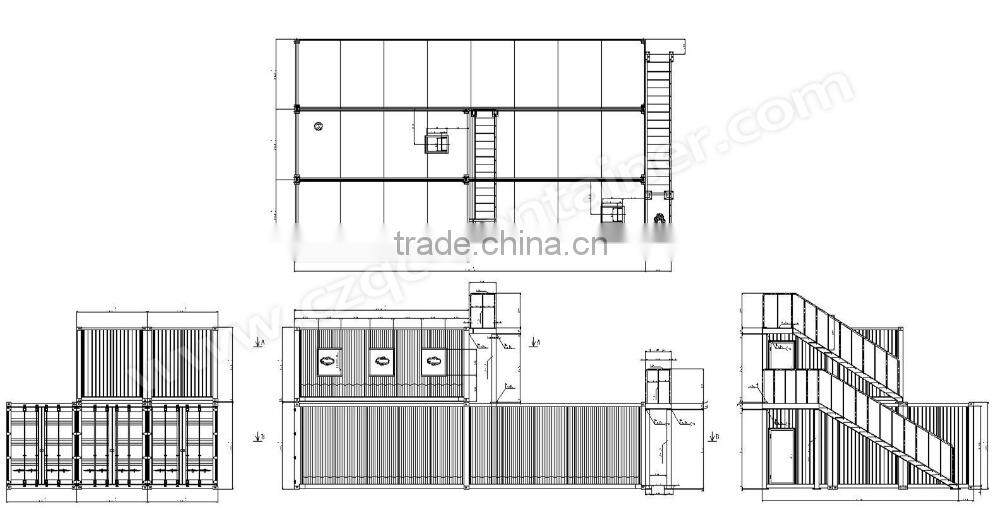 finished container house trailer houses container houses and villas