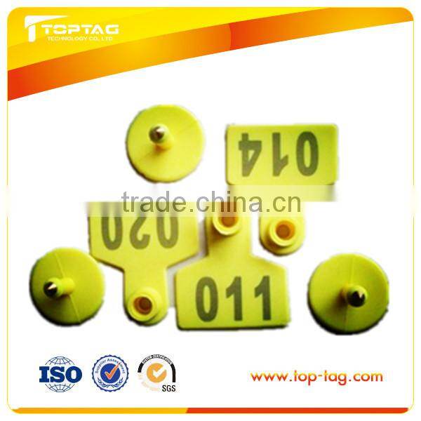 Different Color for Option 2015 Rfid Uhf Animal Ear Tag