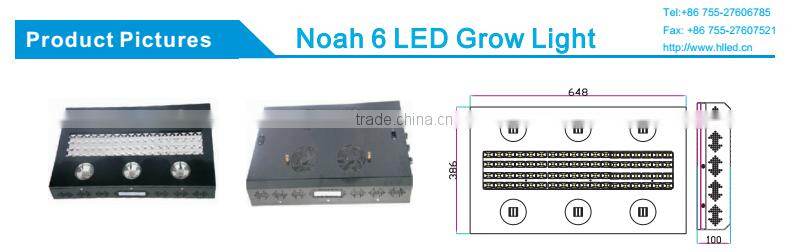 Hot selling !!!Noah 6 LED grow light for plant with comprehensive function