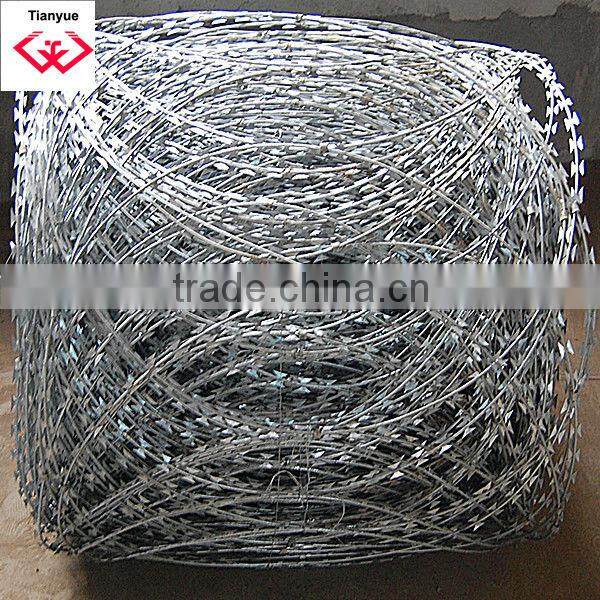 Galvanized Razor Wire/personal factory