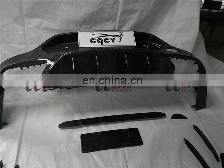 auto tuning part for Mercedes Benz GLC coupe body kit in carbon fiber