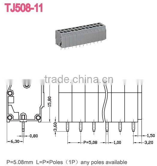PCB Spring terminal blocks