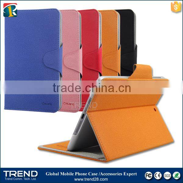 china supplier snow pattern stand folding leather case for ipad air