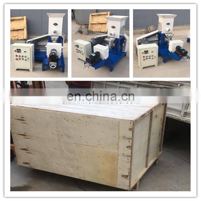 Small pet fish Shrimp Food Making Extruder Floating Fish Feed Pellet Machine