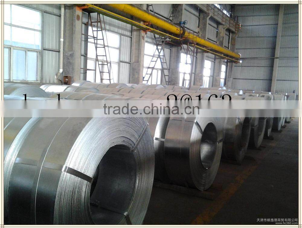 banding steel/ zinc coating steel strip/ galvanized steel banding material