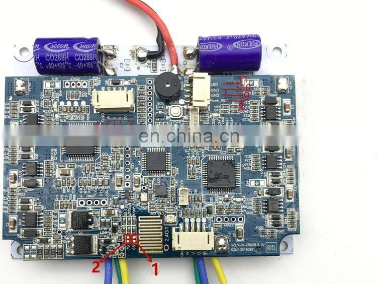 10S 36V Electric Skateboard Controller Dual Motor Driven Type with Remote ESC Substitute