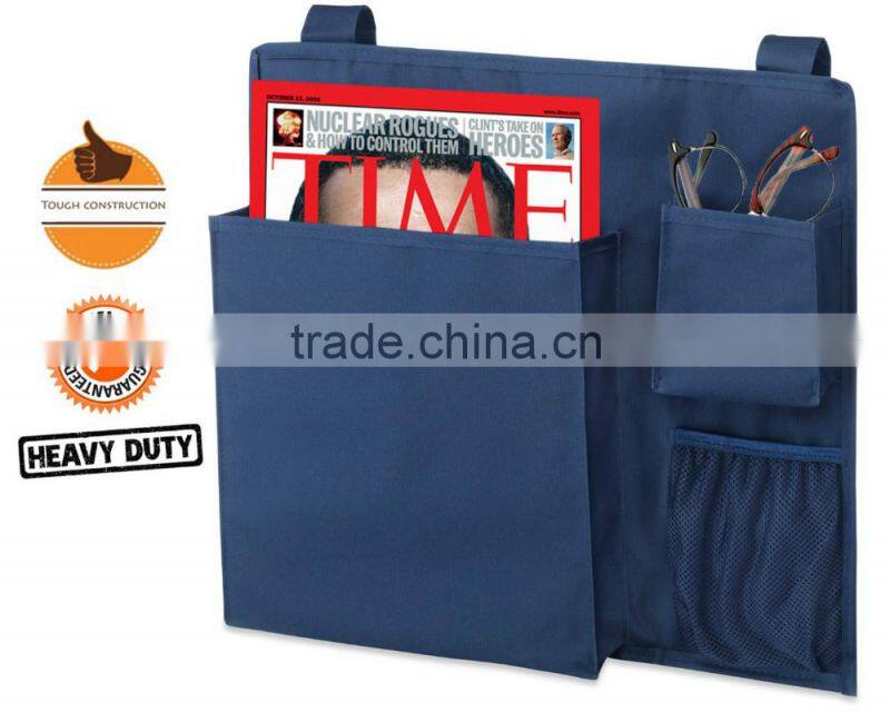 Bedside Pocket Organizer / Bedside Storage Caddy