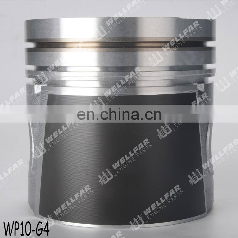 Heavy duty engine piston 612600030034/612600030068 for WP10-G4