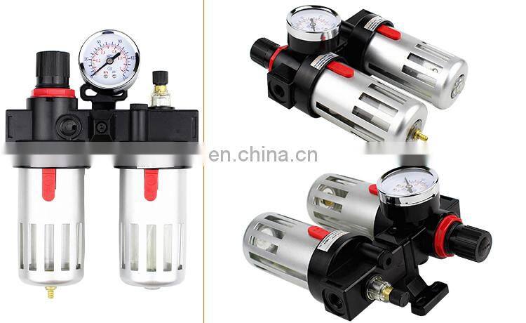 bfc frl combination air treatment unit auto drain airtac filter regulator