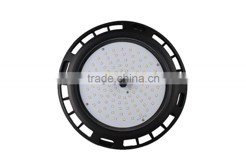 Hot Popular toughed glass UFO CE/RoHS listed 180w high bay light for gas station