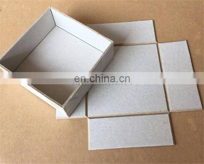 BG1200 hand feed rigid gift plywood paper board box grayboard v notch groove slotting Machine equipment