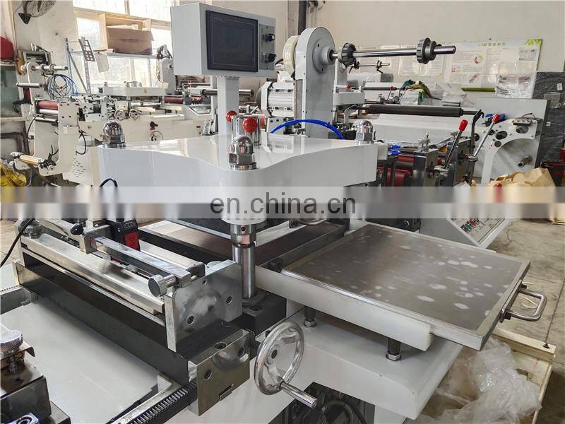 UTM320Z High Medium Speed Flatbed Automatic Adhesive Label Die Cutting Machine, Sticker Roll Punching cutter