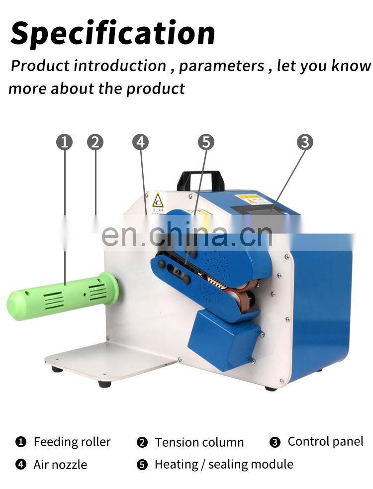 Easy Operation Plastic Film 18M/Min Industrial Air Bubble Filling Cushion Protective Packaging Pillow Making Foam Machine