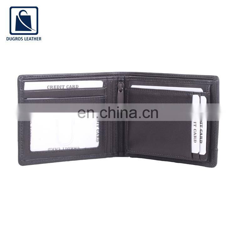 Indian Exporter of Premium Quality Wholesale Chairman Lining Material Genuine Leather Wallet for Men