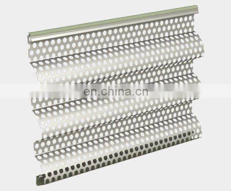 wind dust perforated metal fabrication