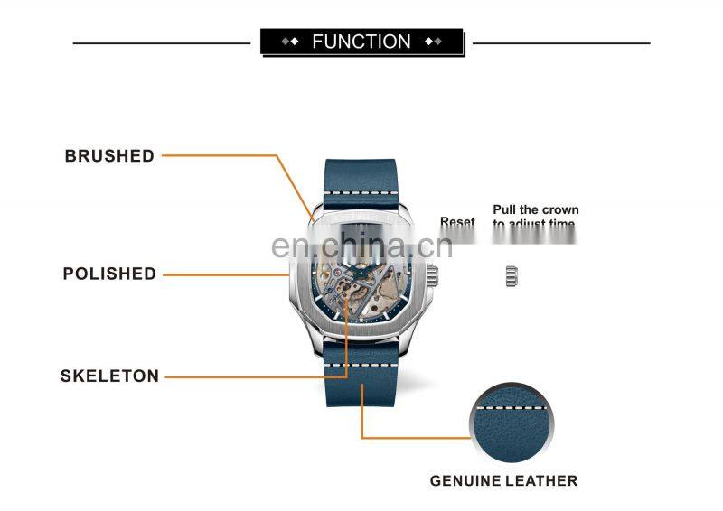 2019 Best selling Stainless Steel Top Brand Men Luxury Gold Wrist Watch Mechanical Watches Men Luxury Brand Automatic