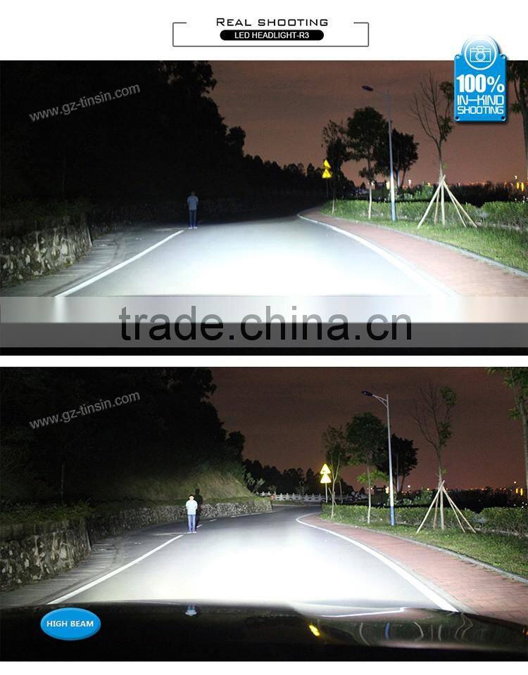 Easilly installation 5.75 led headlight,9007 led headlight,p15d led motorcycle headlight