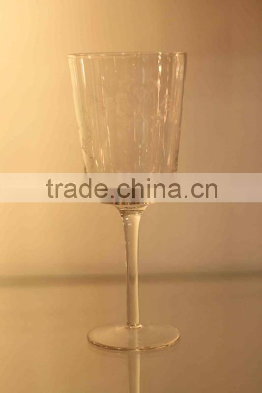 CE/SGS/LFGB HIGH QUALITY WHITE WINE GLASS,SHORT STEM WINE GLASS, PERSONALIZED WINE GLASS