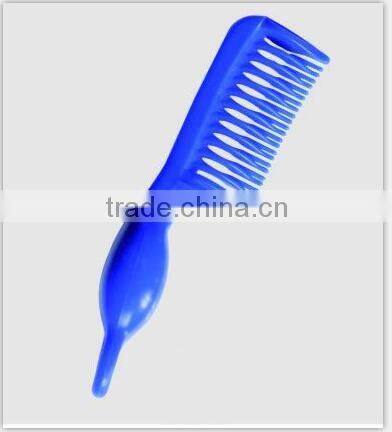 Plastic horse mane&tail Comb with ball handle