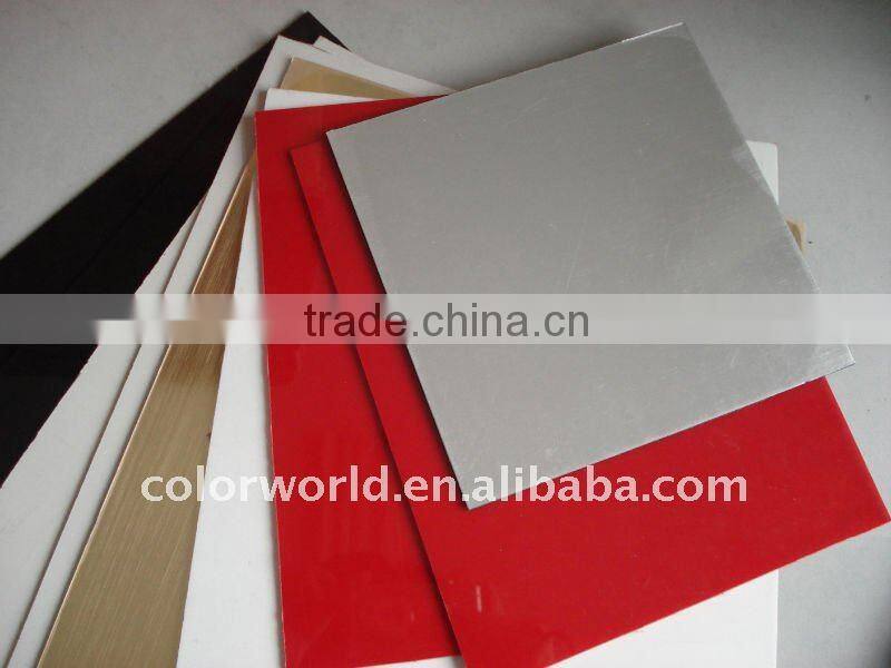 White color ABS single color sheets for CNC