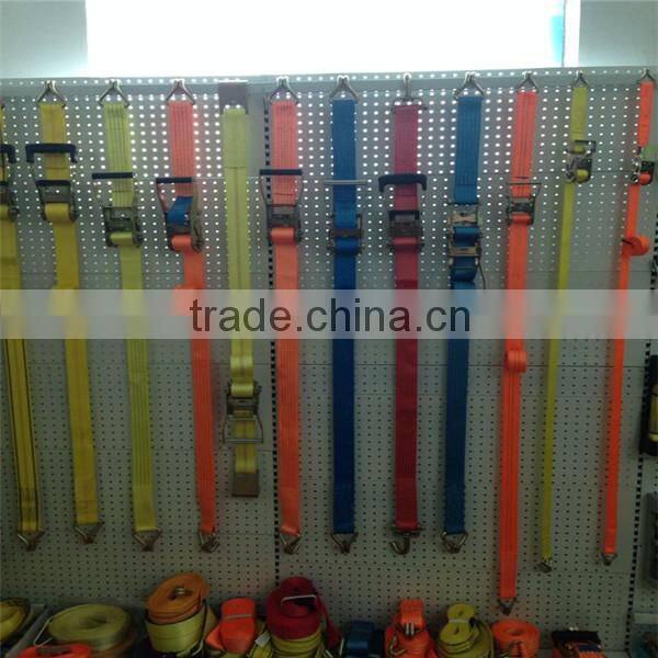 1.5" polyester webbing cargo lashing strap