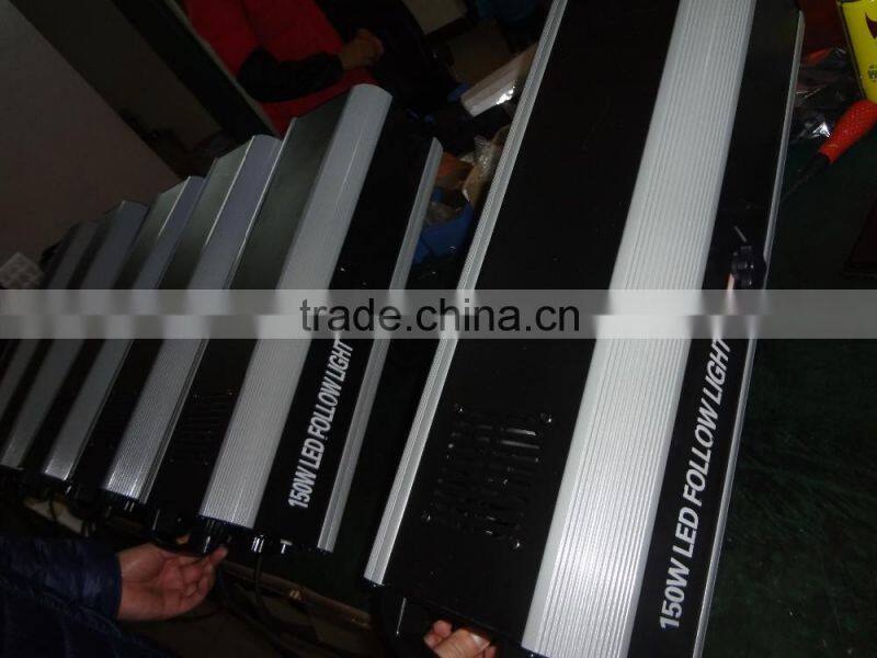 150w led follow spot light high brightness follow led spot stage lighting best for wedding theater show party