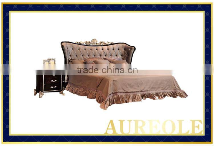 AK-7053 Trendy New Product 2015 Wooden Single Bed Designs