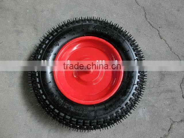 3.50-8 wheelbarrow rubber wheel