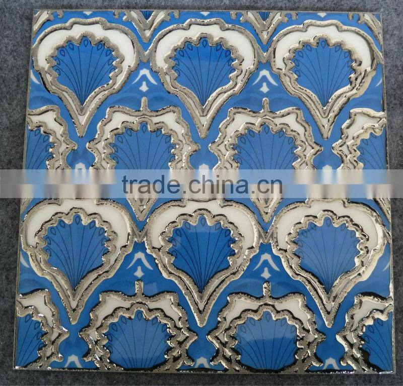 polished crystal tiles