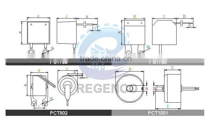 Lead Anti-DC Current Transformer