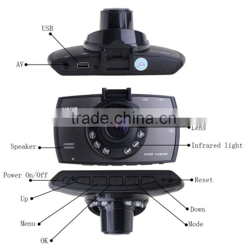 Cheap Dash Cam G-sensor HDMI GS8000L Car recorder DVR 1080P Vehicle Camera Video Recorder