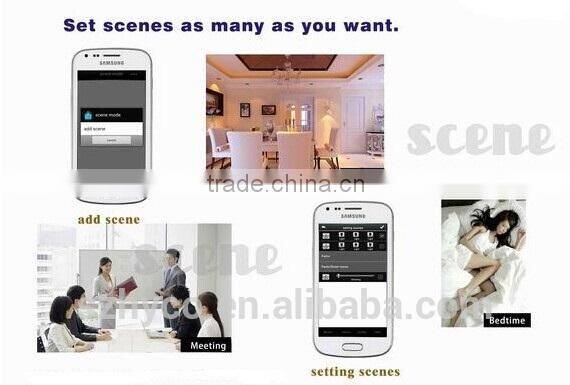 Phone control wifi controlled light switch for home automation