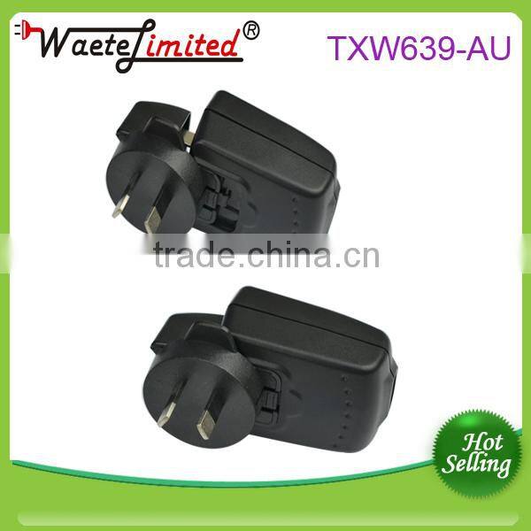 single usb changeable plug wall charger with 5v 2A output for Samsung P1000 tablet pc