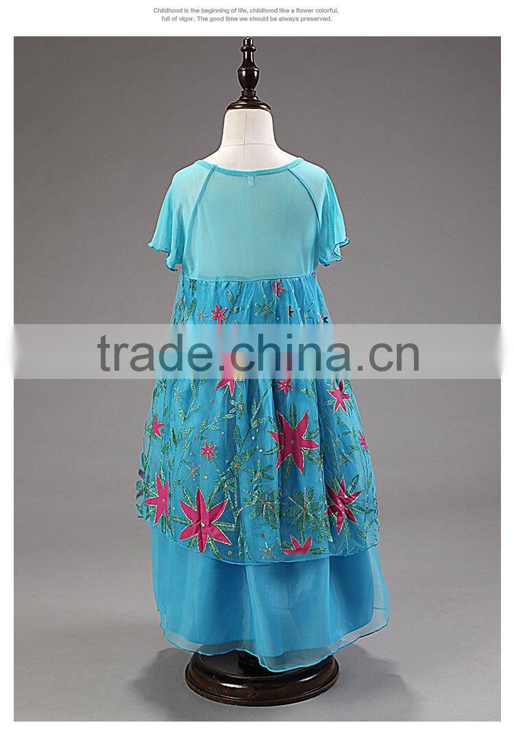 New ! kids girls latest cosplay costume wholesale baby girls realistic cosplay costume (Ulik)