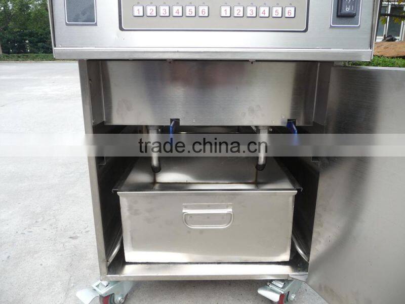 stainless steel snack food machine used commercial deep fryer