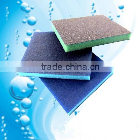 colorful cleaning ,polishing,abrasive handle sanding block